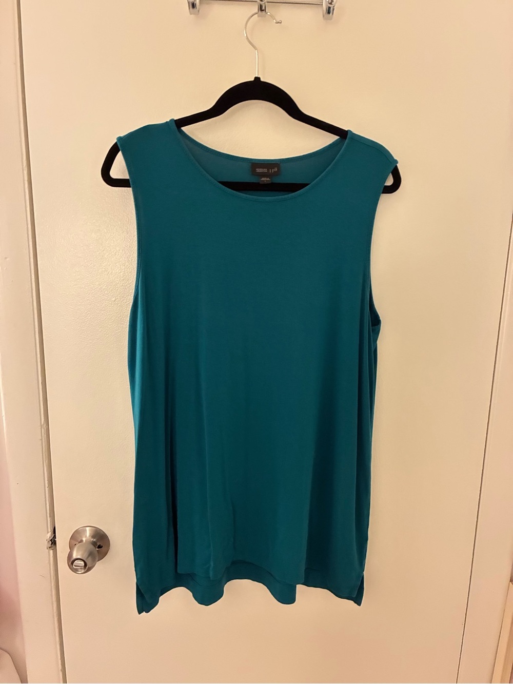 J. Jill Teal Sleeveless Tank Top